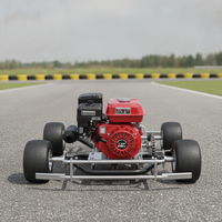 212 ccm 7,5 PS 4-Takt-Benzinmotor, 3600 U/min luftgekühlter Einzylindermotor mit Handseilzugstart, 12 Nm Drehmoment für Go-Karts, Minibikes, Hochdruckreiniger, Wasserpumpen und Luftkompressoren