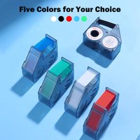 Niimbot B18/N1 Colourful Carbon Tape Ribbon Replacement Ribbon Cassette for Thermal Transfer Printer Refill Tape for B18 Machine