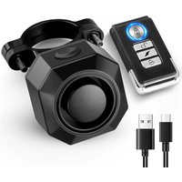 AliExpress Rockbye Wireless Bike Vibration Alarm USB Charging Remote Control Burglar Motorcycle Bike Security Detector System Bicycle Alarm