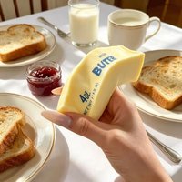 @Slow Rising Butter Stick Anti-Stress Anxiety Relief Toy Soft Squeezable Cheese Prank Gift for Holidays Birthdays