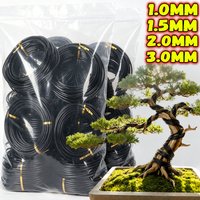 Bonsai Wire Plant Support Anodized Aluminum Bonsai Training Wire for Plant Shaping Garden Accessories 1/1.5/2/2.5/3/3.5mm
