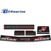 W/Red Rams Sticker Set for Mercruiser The Most Complete Alpha One Gen Two Red 37-861431A98 861431A98
