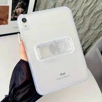 Stand Case For iPad 2025 A16 Pro 11 Cases Air 4 5 6 7 8 9 10th 11th Generation 9.7 10.2 10.9 inch Mini Clear Soft Silicone Cover