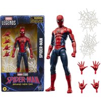 Spider-Man Nowa Figurka Akcji 6-calowa 1/12 w Kartonowym Opakowaniu, Ruchome Stawy, Legendarna Kolekcjonerska Figurka z PVC, Zabawka, Prezent