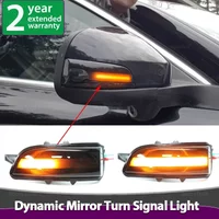LED Dynamic Side Mirror Turn Signal Lights for Volvo S80 2007-2013 S60 V40 V50 V70 Sequential Indicator Blinker Lamps