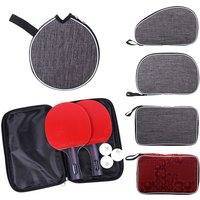 Tischtennis schläger Tasche Tischtennis Paddel Aufbewahrung tasche Kapazität Einzel paddel Schutzhülle Trainings schläger Sport zubehör