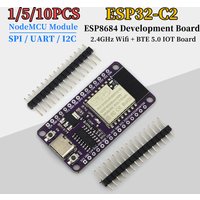 1/5/10Pcs ESP32-C2 Wireless Module Board 2.4GHz Wifi and BTE5.0 Development Board ESP8286 IOT Board Type-C Development Board