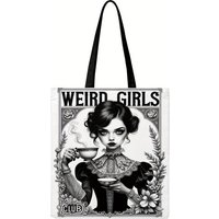A Unique Handbag, A Spacious Shoulder Bag, Suitable for Casual Outings and Shopping, This Large Reusable Tote Bag