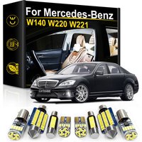 Für Mercedes Benz W220 W221 W140 S Klasse S280 S300 S320 S350 S420 S450 S500 S550 S600 S55 S63 S65 Canbus Auto Innen LED Licht