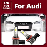 2Pcs 6000K White LED Fog Light Bulbs H8 H11 Car DRL Lamps For Audi A3 8P 8V A4 B6 B8 B5 A6 C6 C5 80 B7 A5 100 A7 A8 Q5 Q7 TT S6