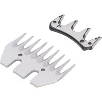Wool Clipper Blade Electric Sheep Shear Blade High Carbon Steel 9 Tooth Incisive Wear Resistant Wool Comb Cutter Blade