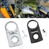 Motorcycle Fuel Gas Tank Instrument Panel Console Cover Dash Panel Insert Fit For Harley Softail Fat Boy Lo FLSTFB Deluxe FLSTN