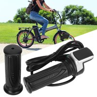 LCD Electric Throttle Grip LCD Electric Quantity Display with Switch Speed Governing Throttle Grip 6 Cores