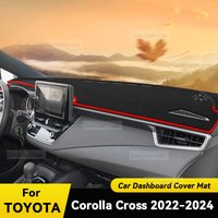 Armaturen brett Abdeck matte Schutz polster für Toyota Corolla Cross Hybrid 2014-2018 Autozubehör Armaturen brett Sonnenschutz Teppich Dashmat