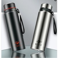 Large-capacity 304 stainless steel business insulated cup, hanging cup, simple and portable gift water cup