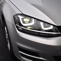 For VW Golf MK7 2013 - 2017 Auto Headlights Assembly Upgrade High Quality LED Double U Style Projector Lens Accessories