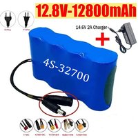12.8V 4S1P Battery Pack 32700 LiFePO4 Lithium Iron Phosphate Battery 40A Electric Boat Balance 12V Uninterruptible Power Supply