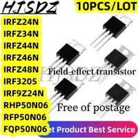 10pcs IRFZ44 IRFZ44NPBF 3205 MOSFT 55V 41A IRFZ48N IRFZ24N IRFZ46N IRFZ34N transistor FQP50N06 RHP50N06 FRP50N06 TO-220