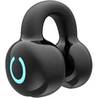 Single Bluetooth 5.3 Earphone Ear Clip Headphones TWS Wireless Headset HiFi Stereo Noise Reduction Earbud for Music