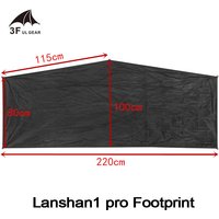 3F UL GEAR Lanshan1 / Lanshan 1pro / Lanshan 2 / Lanshan 2pro Original 15D Silnylon Waterproof Groundsheet Footprint Tent