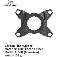 AliExpress NONE ELILEE XXE Carbon Fiber Aluminum Alloy Bicycle Spider 110 BCD Lightweight Design Compatible with ELILEE XXE Road Bike Crankset