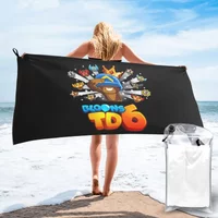 Bloons Td 6 For Kids Beach Towel Soft Microfiber Quick Dry Absorbent Quick Towels For Yoga
