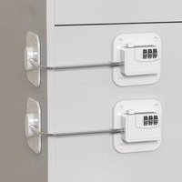 Baby Safety Password Lock Multi-Functional Door Window Kids Protection Locks Anti-Pinch Hand Drawer Refrigerator Cabinet Buckles