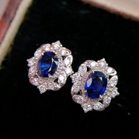 Huitan Noble Elegant Lady Stud Earrings with Bright Zirconia Delicate Design Ear Studs Fashion Women Engagement Ceremony Jewelry