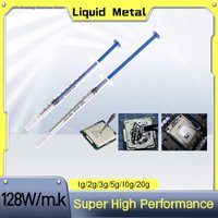 1/2/5pcs Excellen 128W/m.k Liquid metal thermal grease heat conduction paste For CPU GPU Graphics card cpu laptop