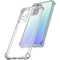 Shockproof Silicone Soft Case For Xiaomi Redmi Note 11 11S 11T 10 10S 10T 9 8 Pro 10A 10C 9A 9C 9T Clear Ultra Thin Back Cover