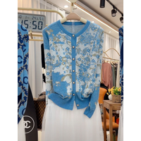 Autumn and Winter Long-sleeved Knitted Cardigan Coat Korean Style Sweater Loose Large Size