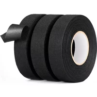 Elektrisches Klebeband für Autokabel, Stoffband 9mm/15mm/19mm/25mm, Hitzebeständige Klebebänder für Kabelorganisation im Auto