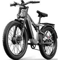 AliExpress Shengmilo S600 Adult 2000W Electric Bicycle Men's E-Mountain ebike with Two Motor, 48V840WH Battery,26