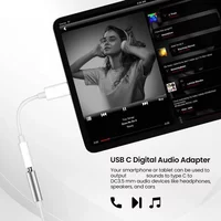 Type C To 3.5mm Aux Adapter Headphone Jack Adapter Audio Cables Earphone Converter for Sumsang Xiaomi Redmi Google Huawei