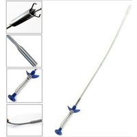 4 Claw 60cm Long Reach Flexible Pick Up Tool Spring Grip Narrow Bend Curve Grabber For Picking Up Nuts And Bolts
