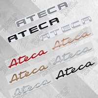 3D Metal For Ateca Car Logo New And Old Models Badge Decor Rear Trunk Sticker Emblem Decoration Sticker Auto Accessories