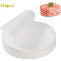 100 spread/set 4 sizes round parchment paper baking paper liner, suitable for round cake pan, round cheesecake, Cooking