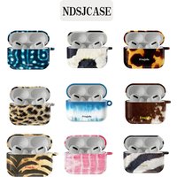 Cleo PUMPKIN SPICE Shockproof Protective Glossy HD Hard PC Cover Case For AirPods Earphone 1 2 3 Pro Pro2 With Metal Hook