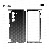 Colorful Anti-Scratch Stickers For Samsung Galaxy Z Fold6 5 4 3 7 Fold5 Fold4 Protective Decal Skin Cover Back Film