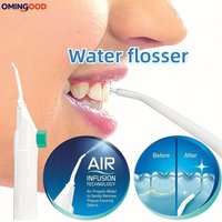 NEW Household High Pressure Oral Irrigator Portable Teeth Clean Water Dental Floss Manual High Pressure Water Toothpick