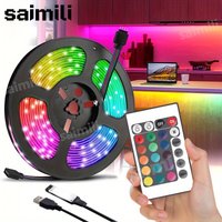 USB Led Light Strip RGB 5V Led Ribbon With Remote Control For Tv Backlight Home Party Wedding Decoration Lighting