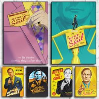Better Call Saul TV Series Classic Movie Goodman Poster Print Wall Art Pictures Canvas Painting Room Home Decor Gift Frameless