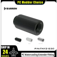Barrow PC Watercooling Extender Fitting, G1/4'' M-F Hard Pipe Connecting Part Extend 7.5mm 10mm 15mm 20mm 30mm 40mm Optional