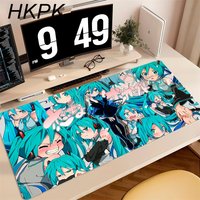 H-Hatsunes Miku Mouse Pad Desk Protector Mousepad Cartoon Anime Rubber Gaming Mausepad Keyboard Mats Gamer Kawaii Cute Deskmat