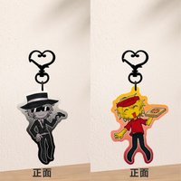 Anime Forsaken Acrylic Keychain Figures Key Chain Bags Charms Pendant Accessories Goods Friend Gift for Fan Collection Ornament