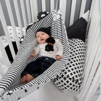 2025 baby hammock Hot Selling Baby Hammocks European and American Home Removable Portable Bed Kit