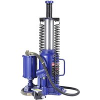 5T-32T Luft-Hydraulischer Flaschenwagenheber, Hochleistungs-Pneumatischer Flaschenwagenheber mit Manueller Handpumpe, Pneumatischer Flaschenwagenheber für Auto und LKW