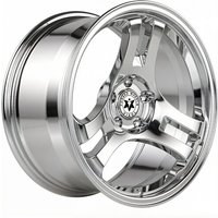 Viaol Three Spoke 17 18 19 20 Inch 5x112 5x114.3 5x120 Polished Forged Wheels Rims Fit for 86 BRZ 350Z 370Z