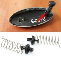 Emblem Mounting Kit Front Center Grille Oval Badge Repair Spring Clips Retainer For Ford Focus Mk2 2004 -2014 C-Max Kuga Connect