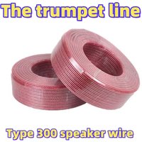300 High transparent core oxygen-free copper speaker stereo speaker wire line